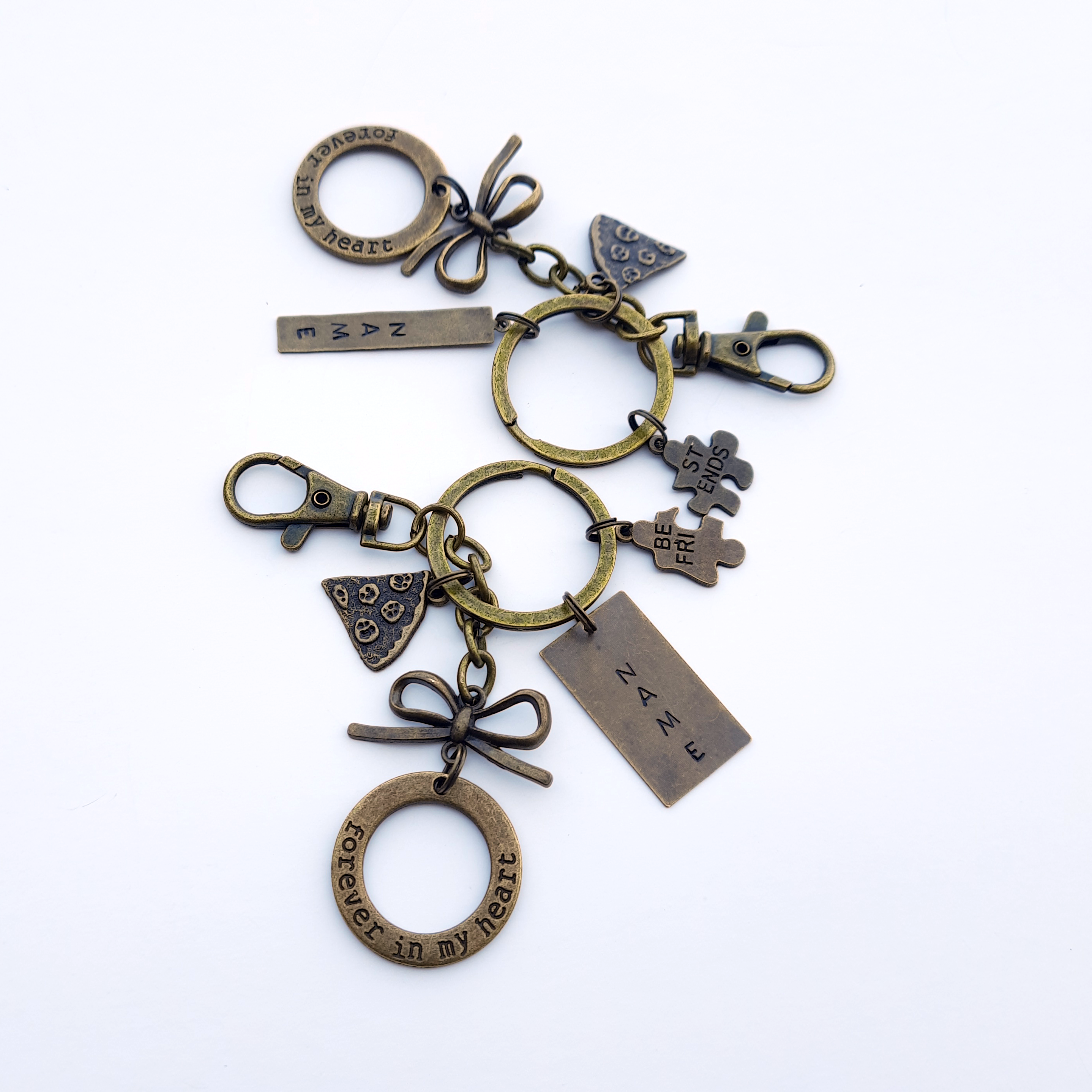 Personalised best friend Keychain