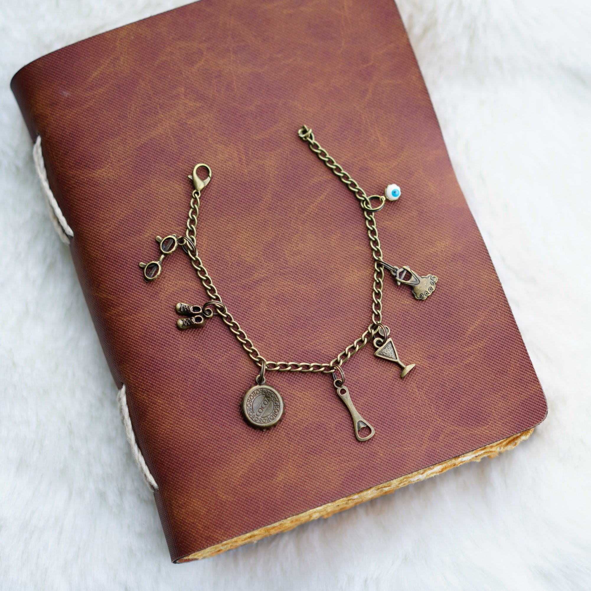 Partyholic Charm Bracelet with Alphabet