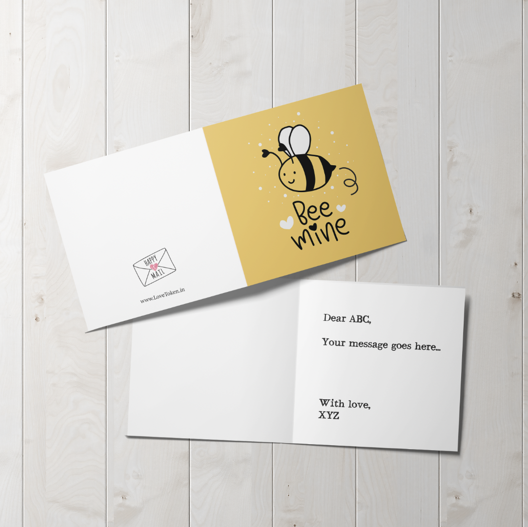 Bee Mine Card