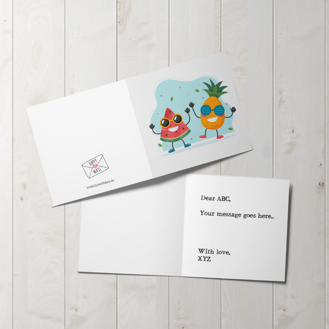 Watermelon Card