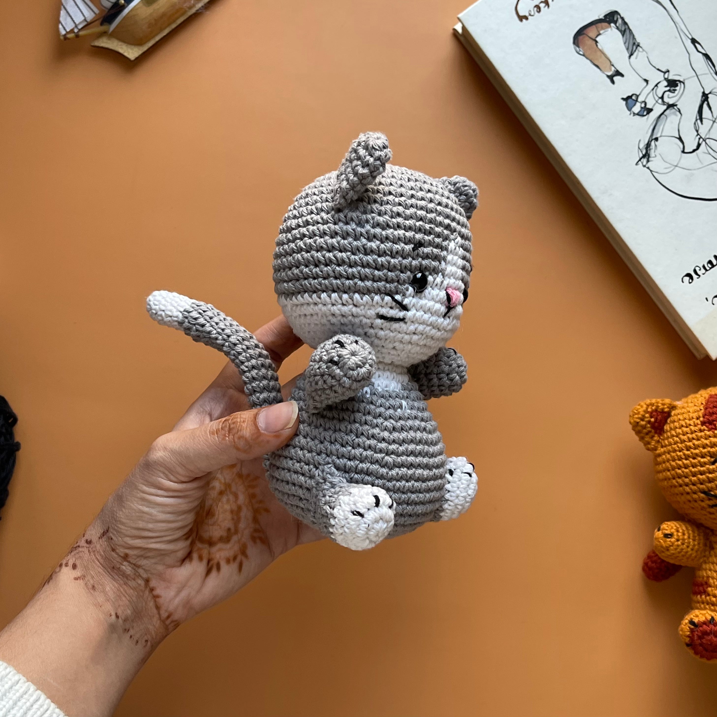 Cat Crochet Toy