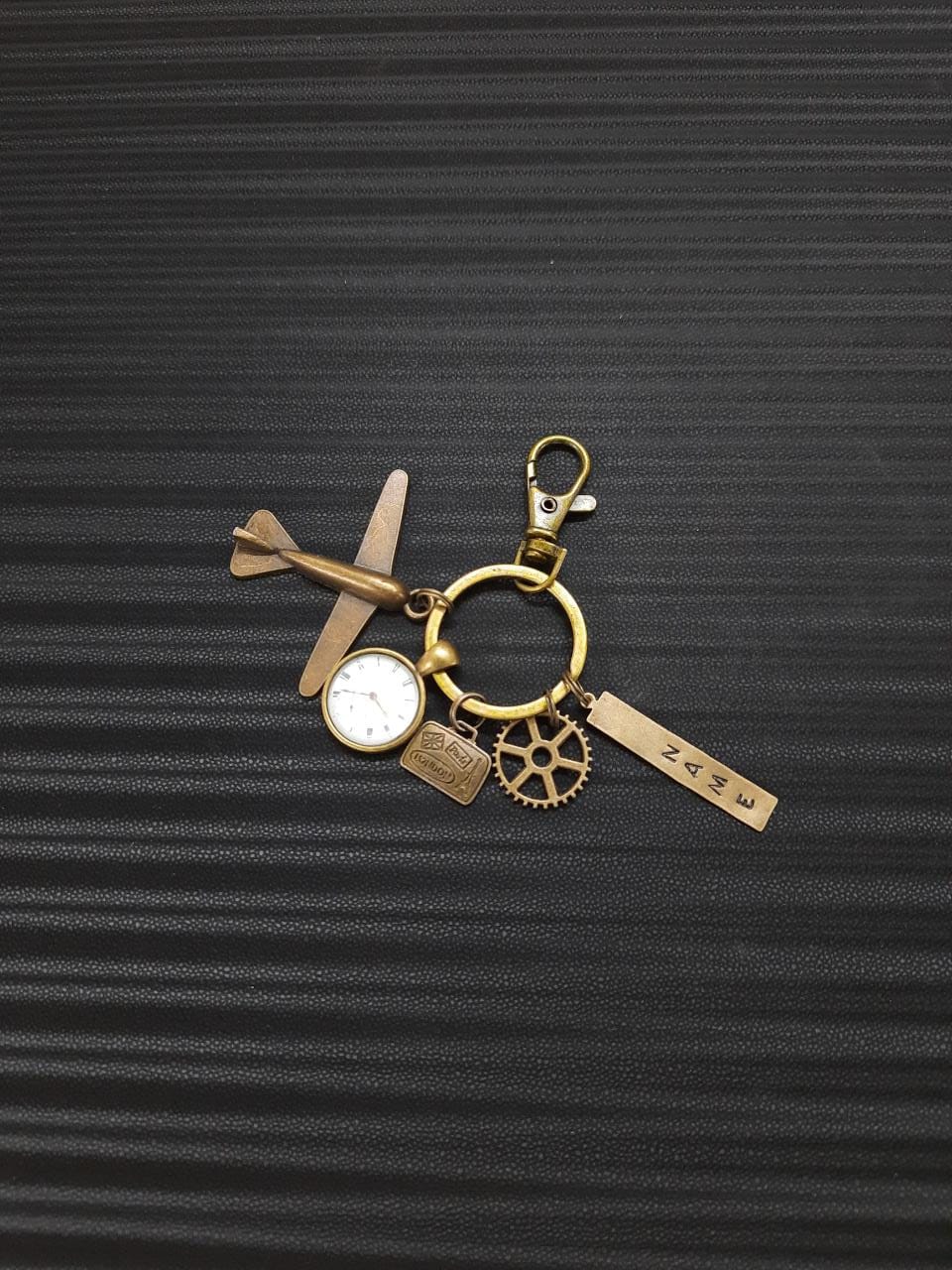 Personalised Travel keychain