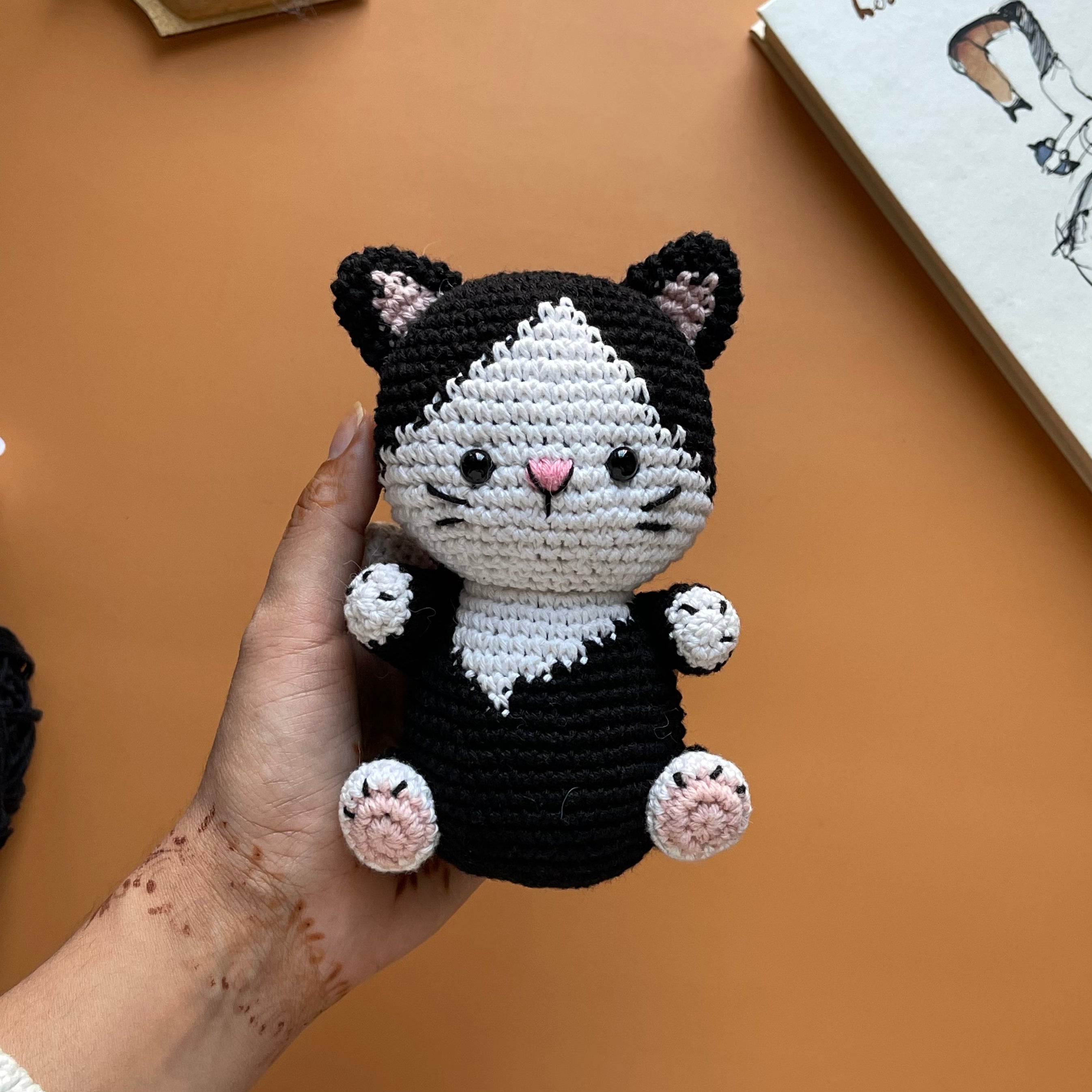 Cat Crochet Toy