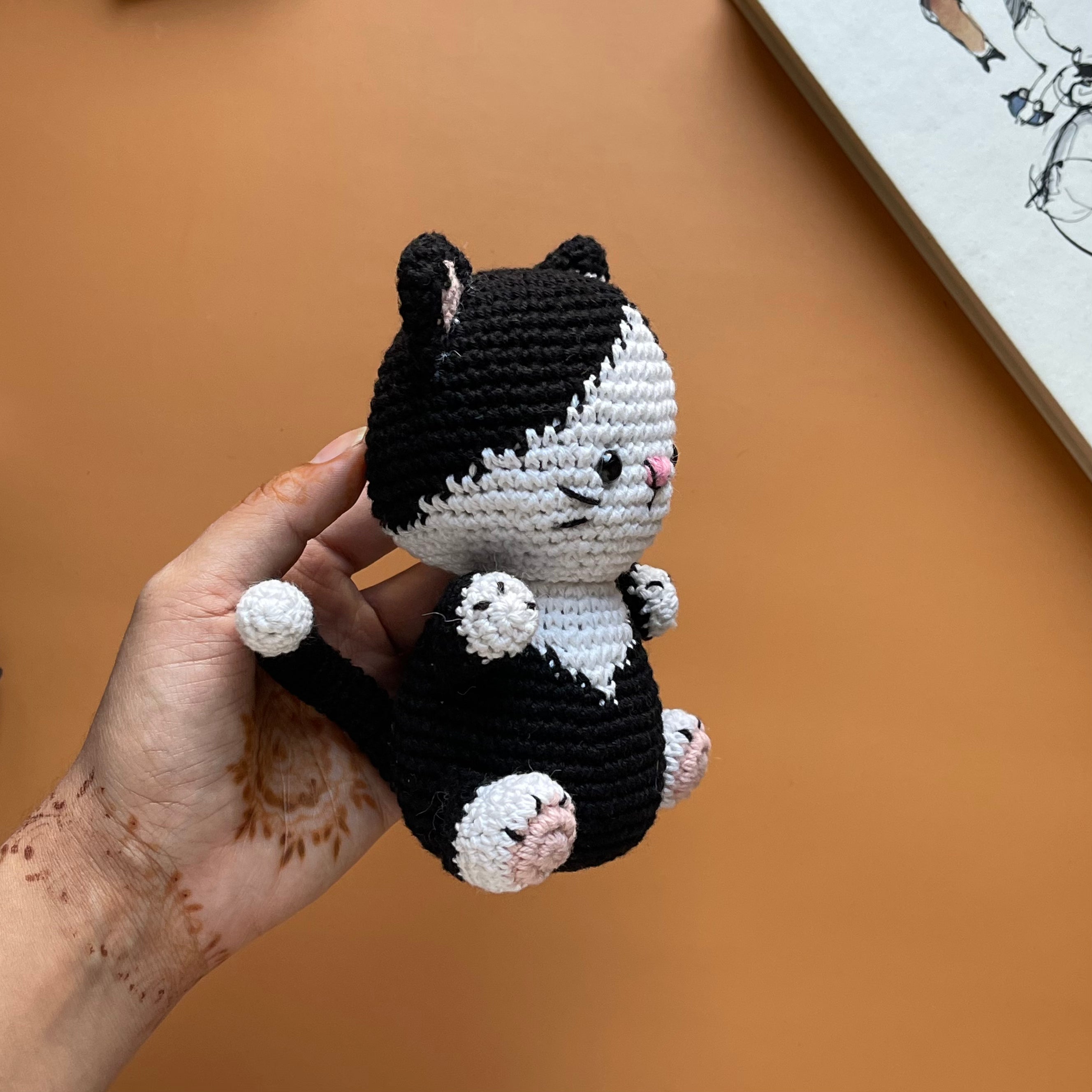 Cat Crochet Toy