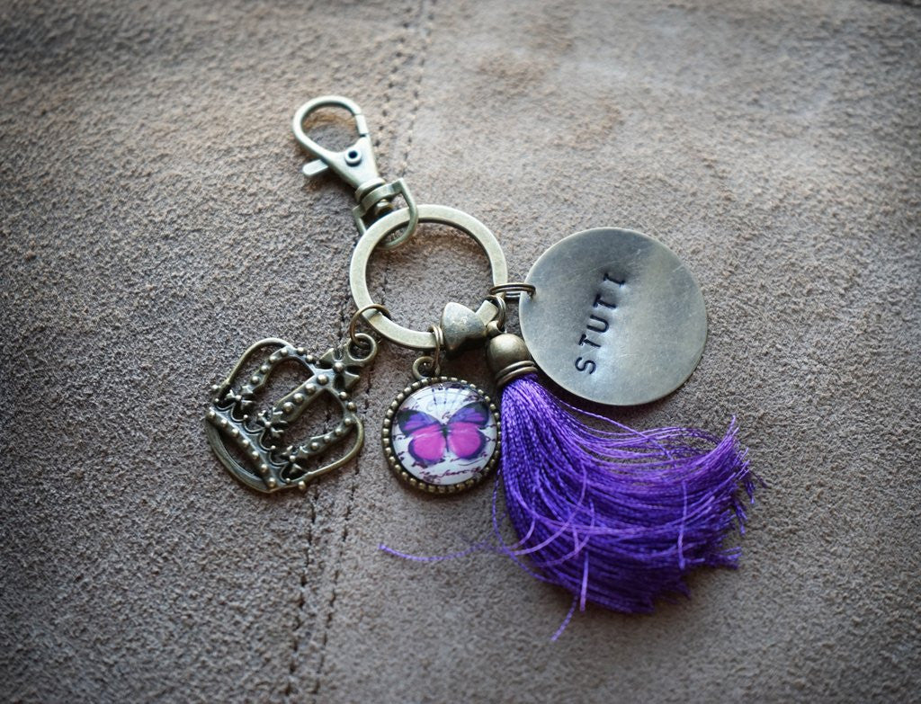 Personalised Crown Keychain