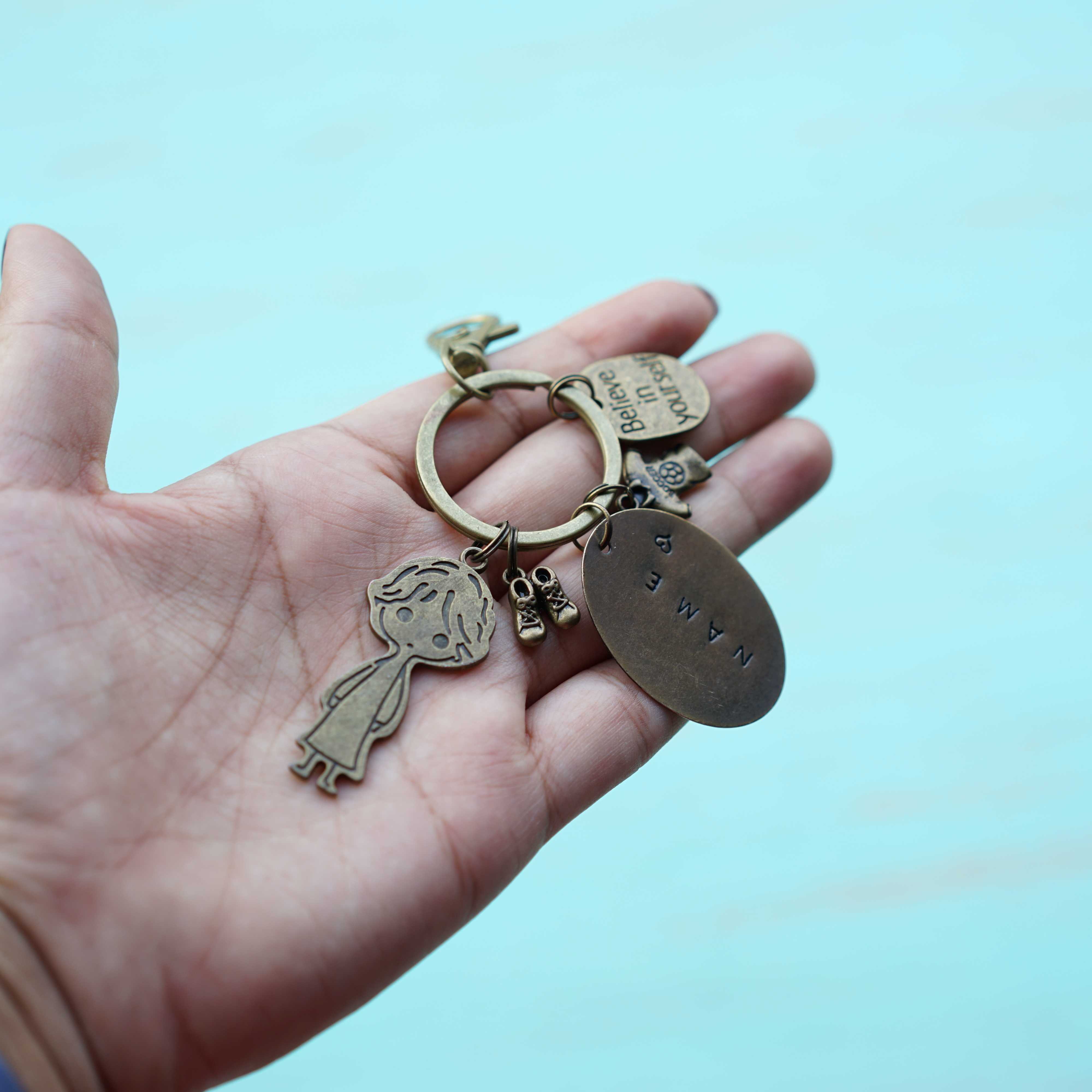 Football fan Keychain