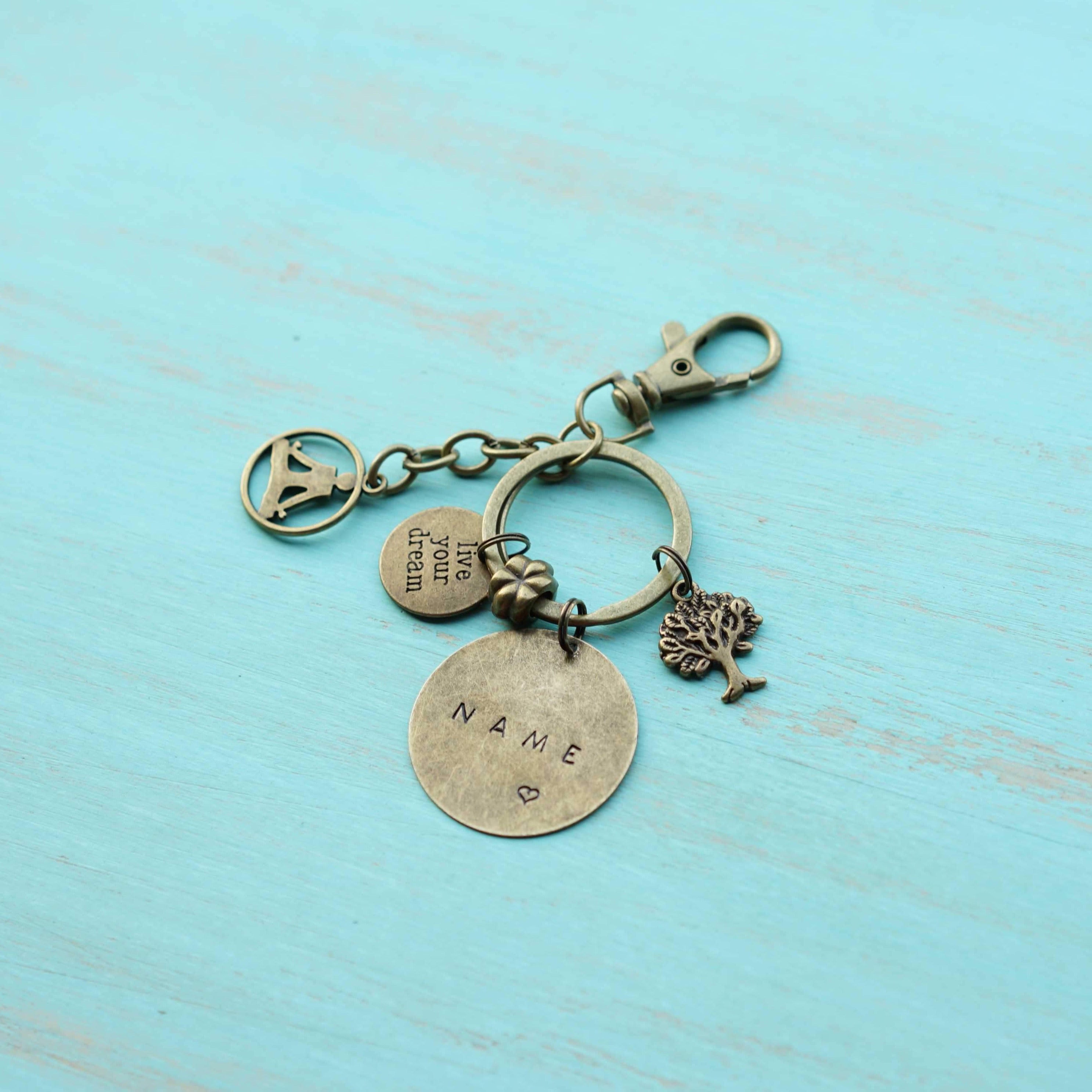 Yoga / Nature lover keychain