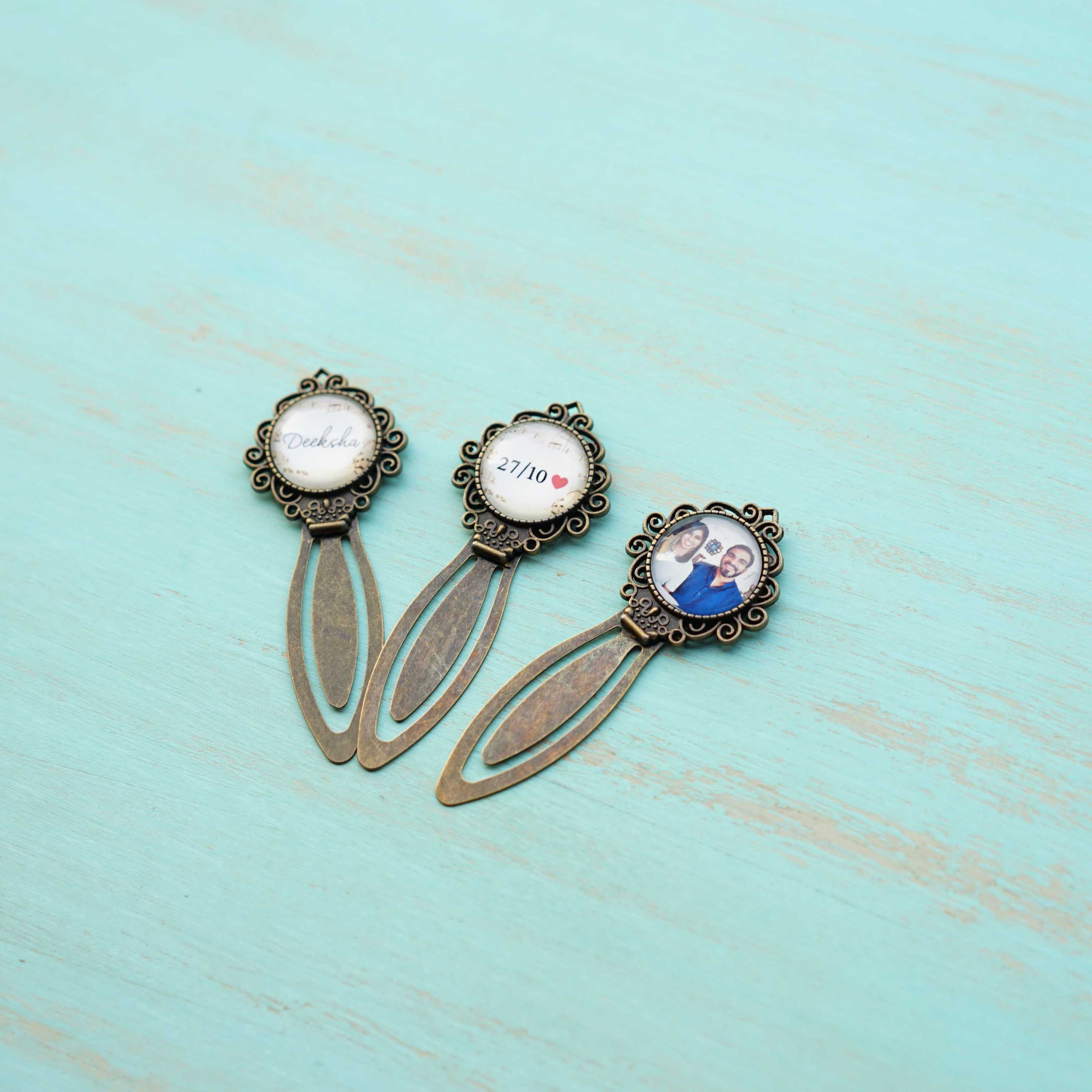 Personalised Antique Bronze Bookmark