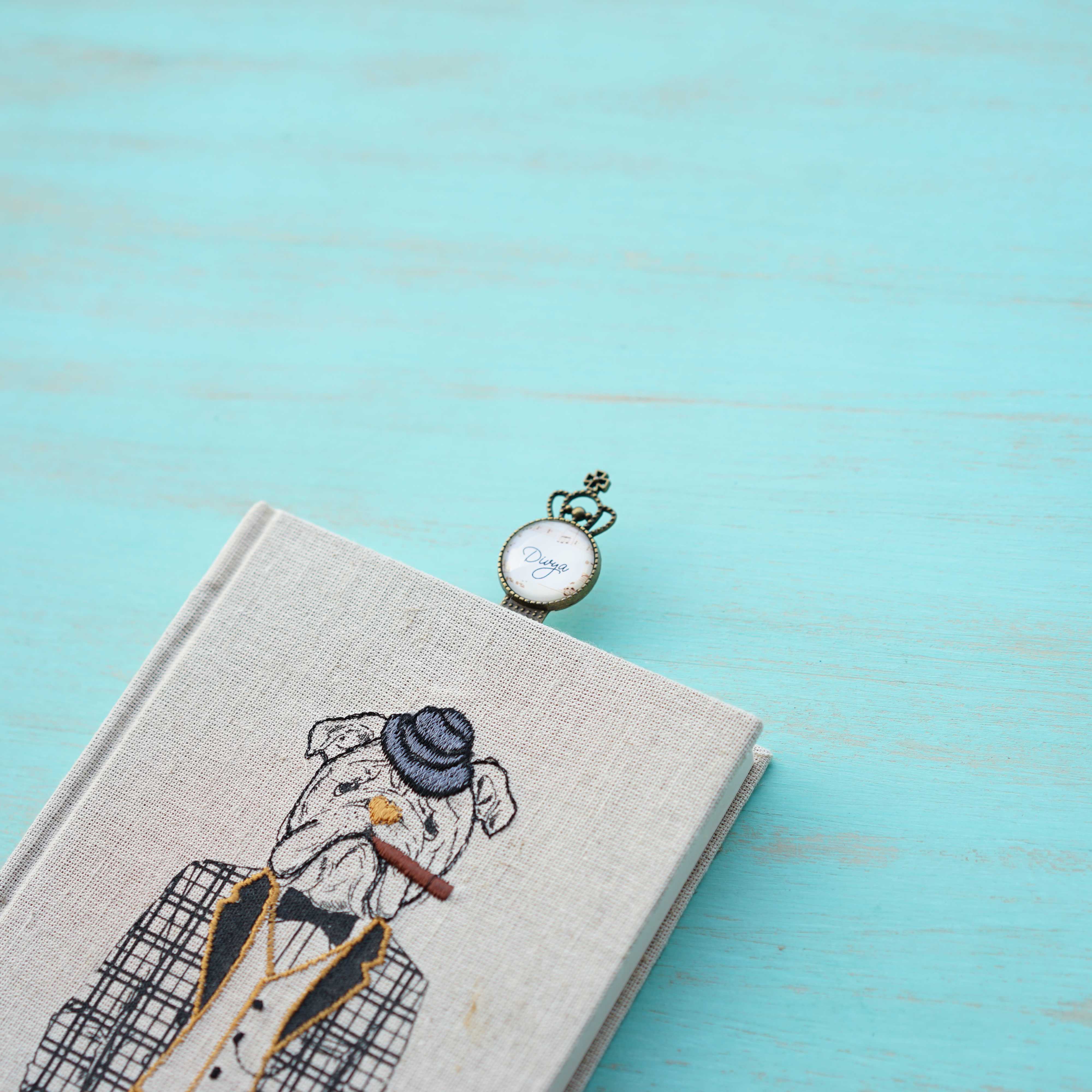 Name Crown Bronze Bookmark