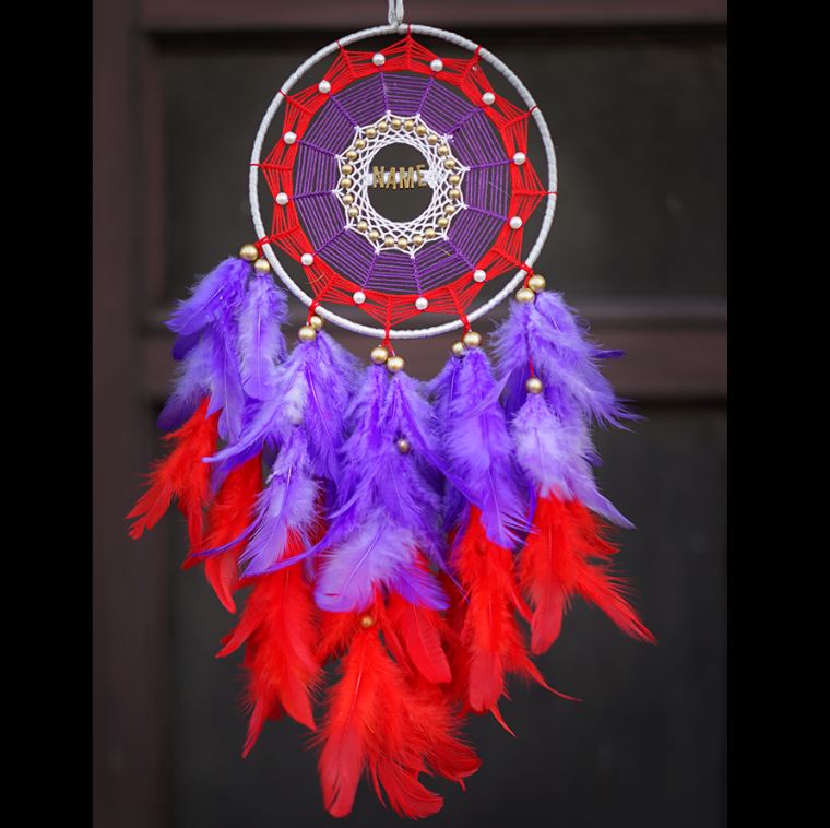 Vibrant Dreamcatcher with name