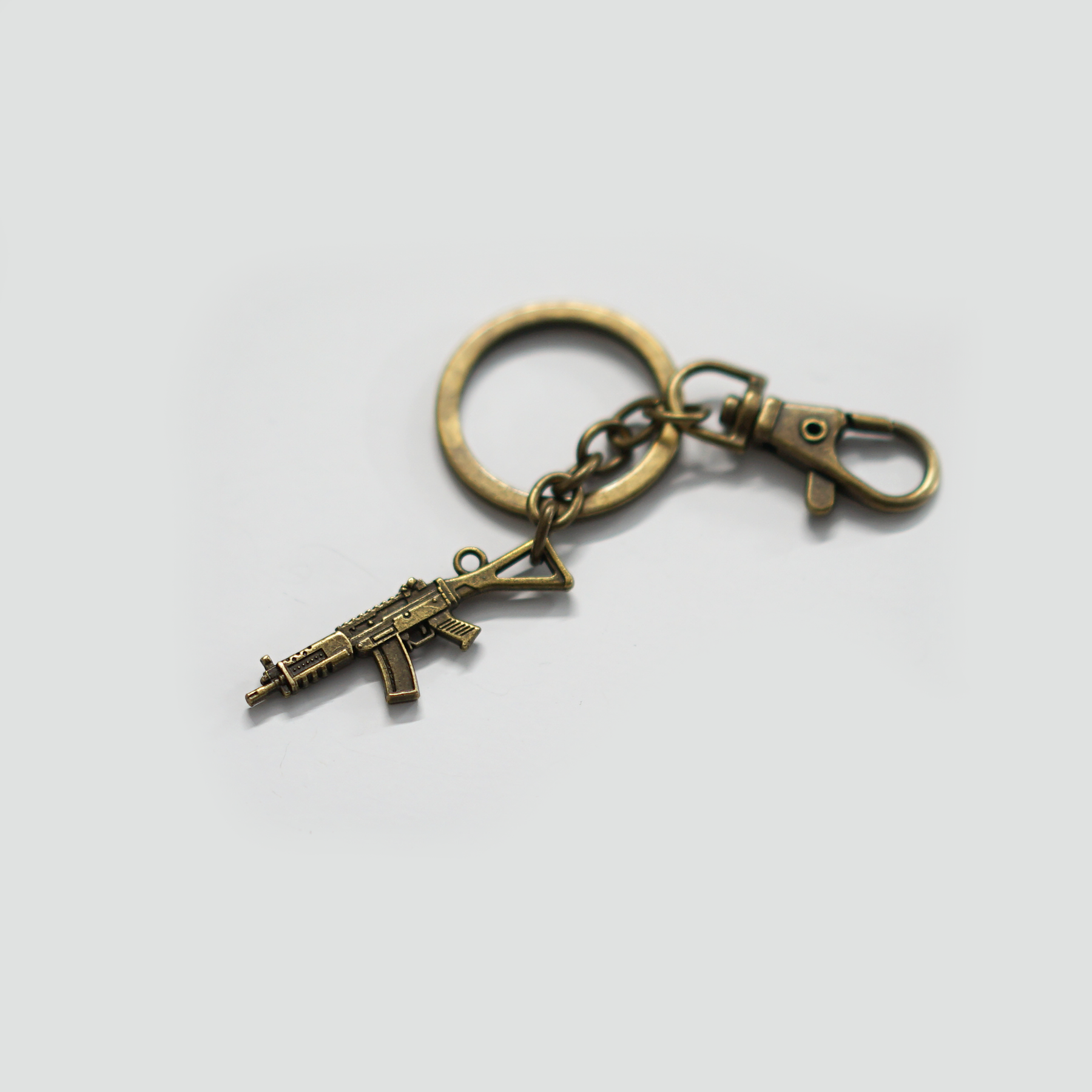 Gun PUBG Keychain Personalised