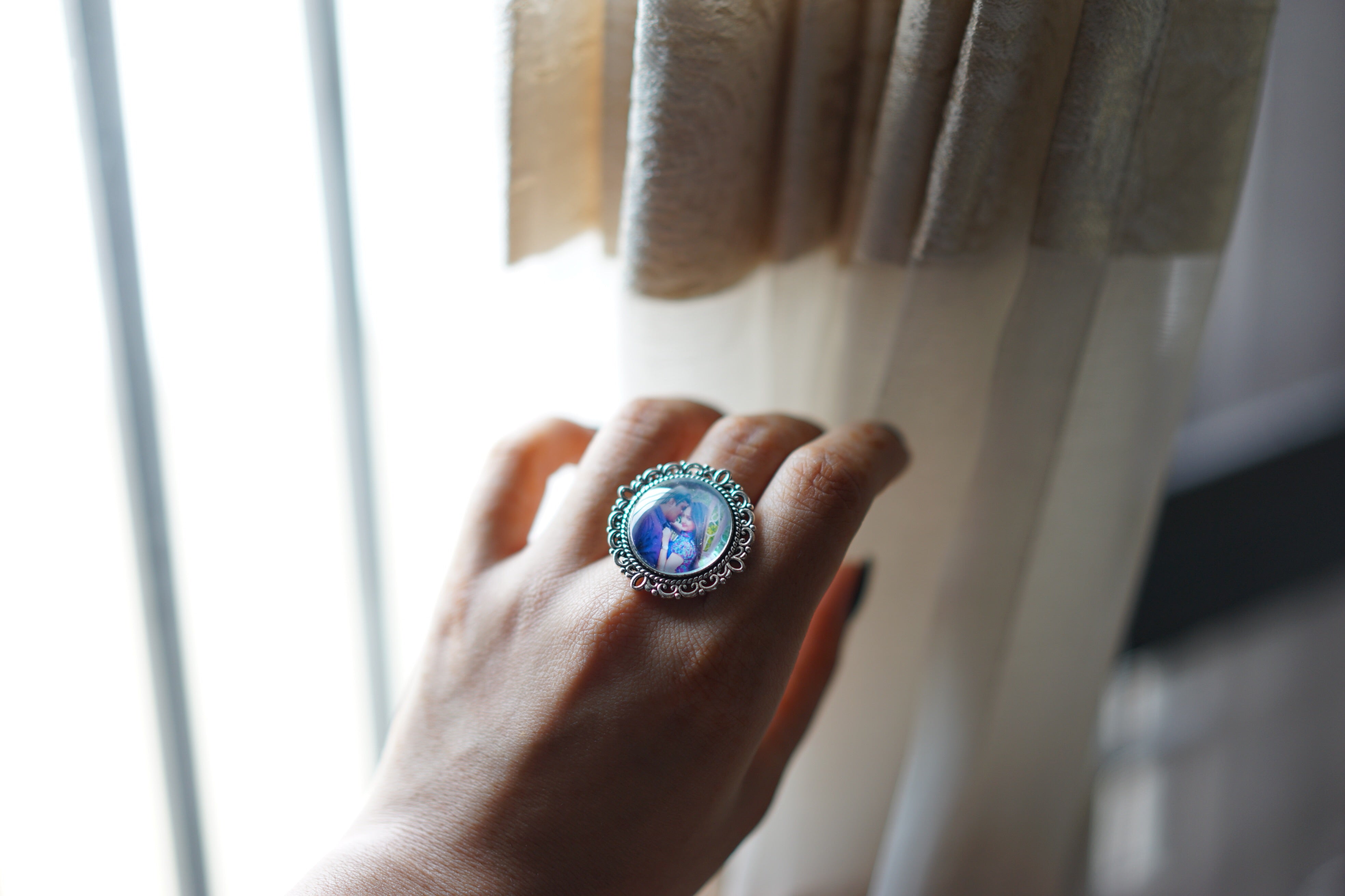 Personalised Photo/Name Ring