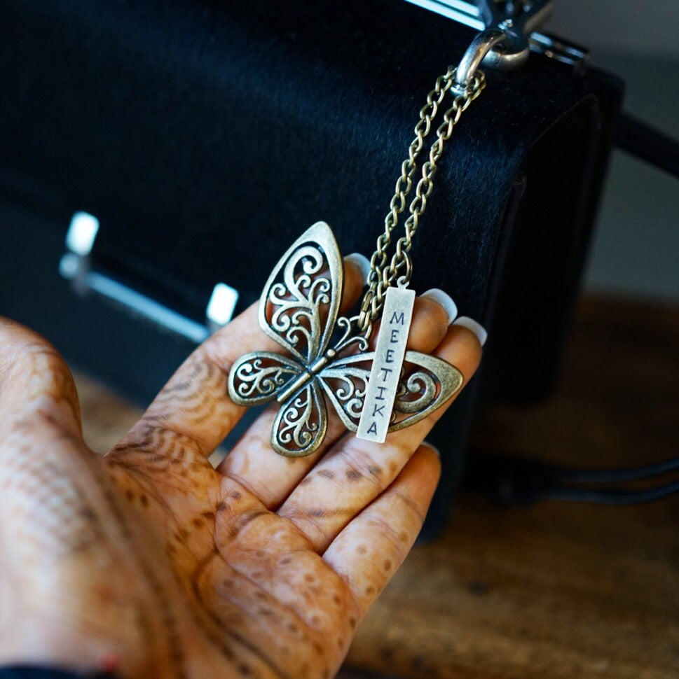 Butterfly BagCharm