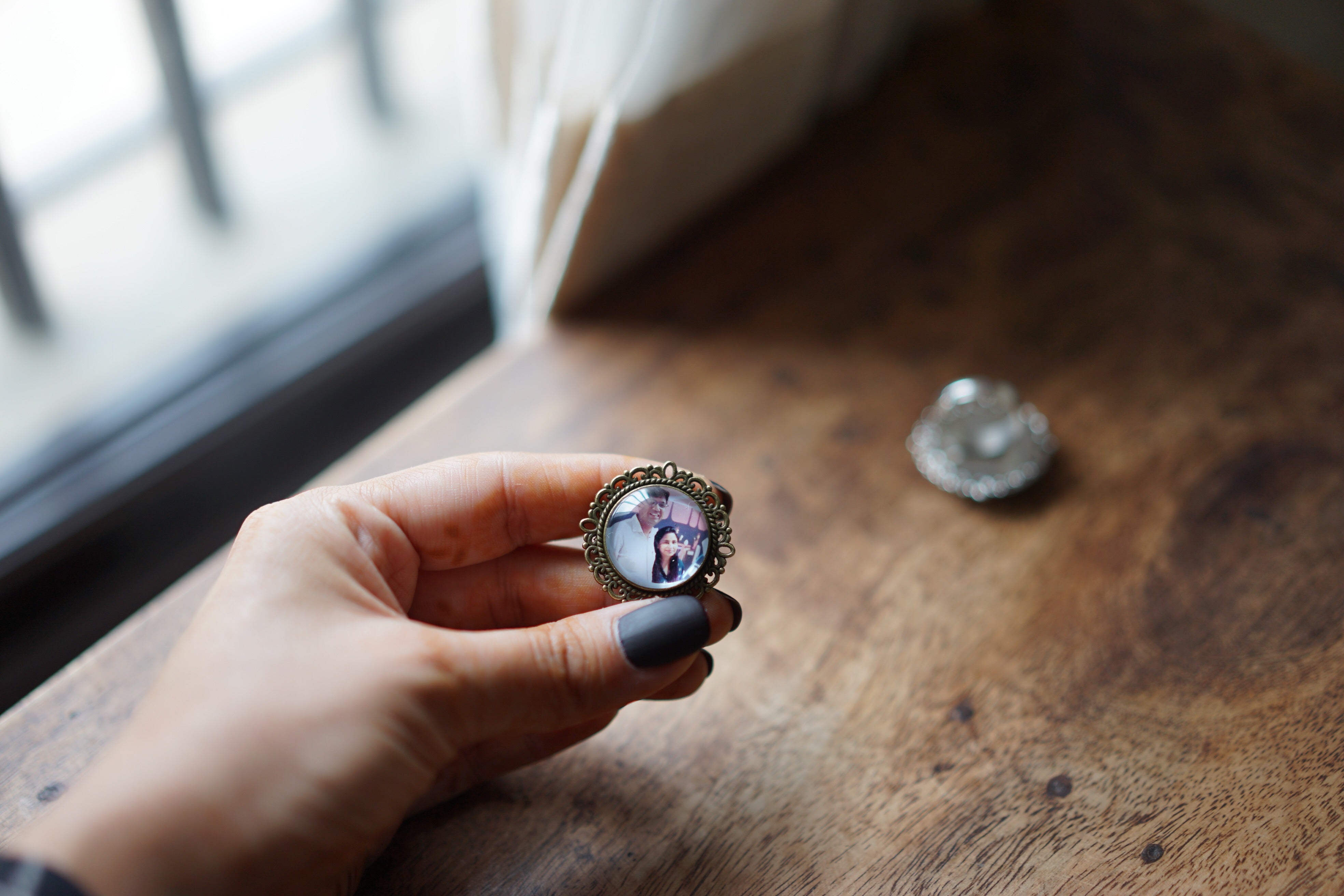 Personalised Photo/Name Ring