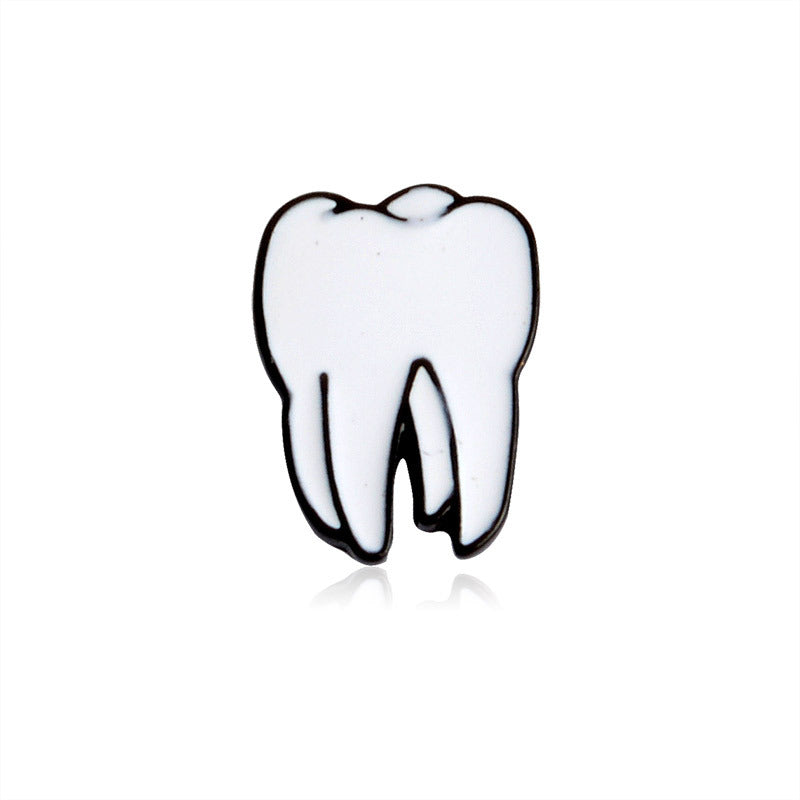 Tooth - Brooch - Lapel Pin
