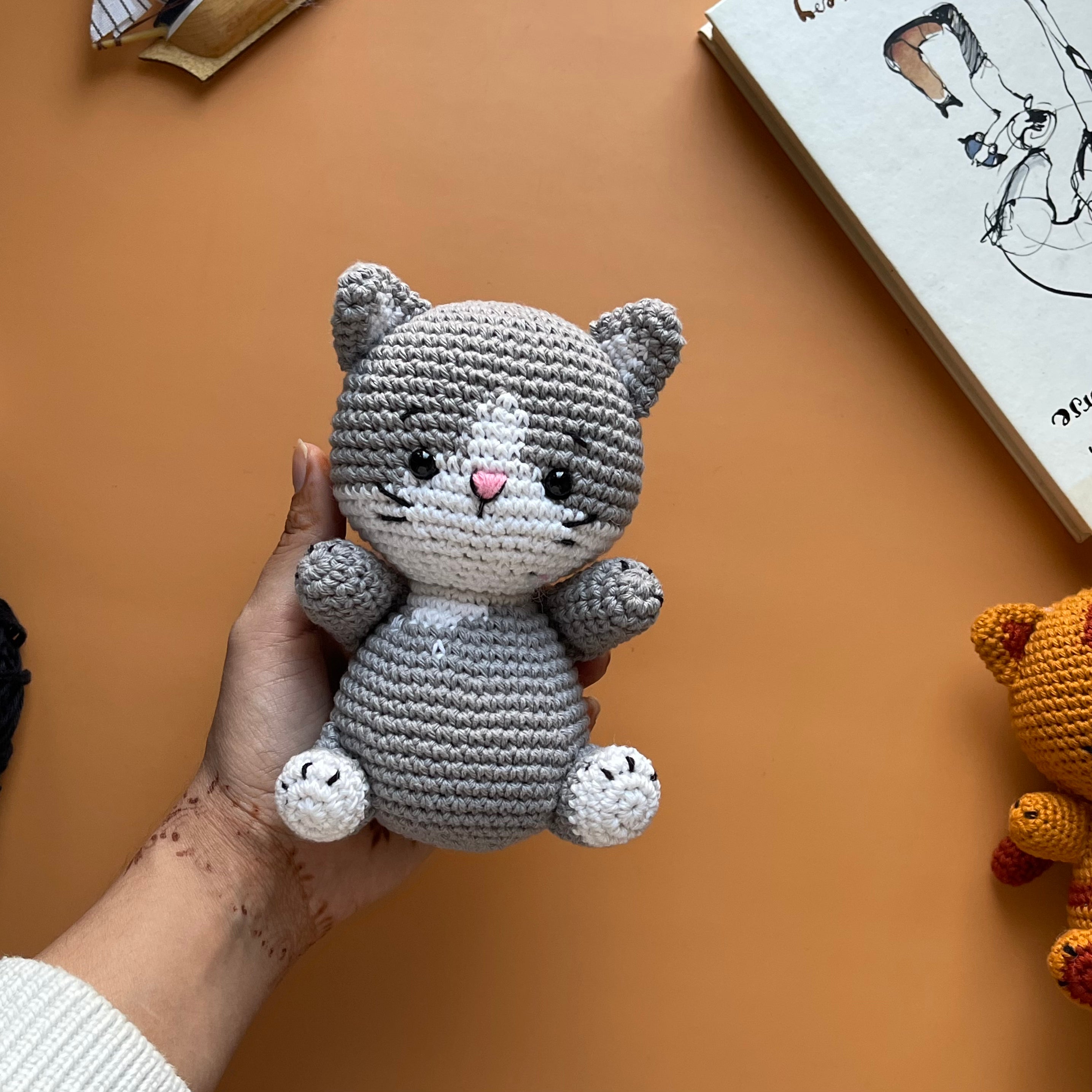 Cat Crochet Toy