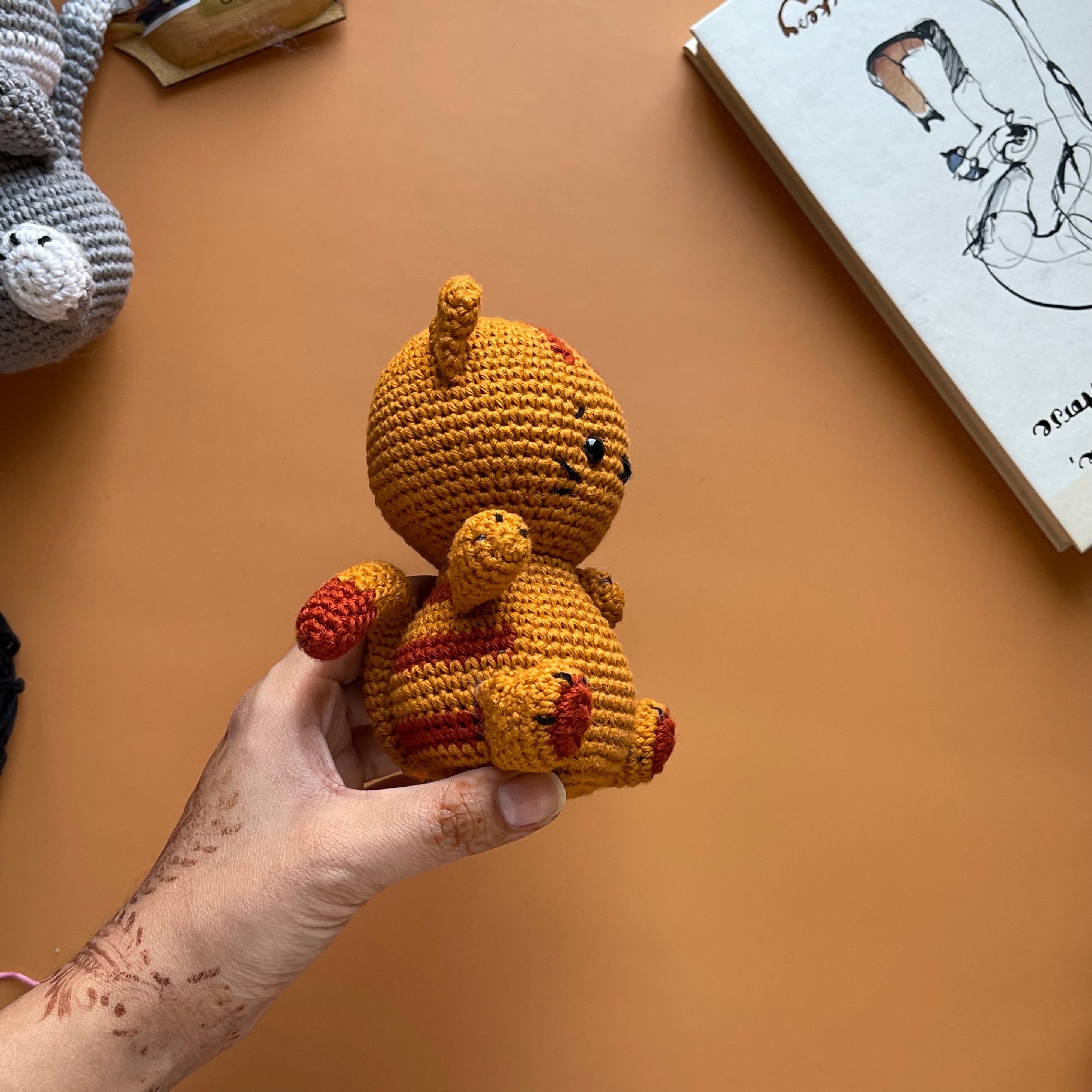 Cat Crochet Toy