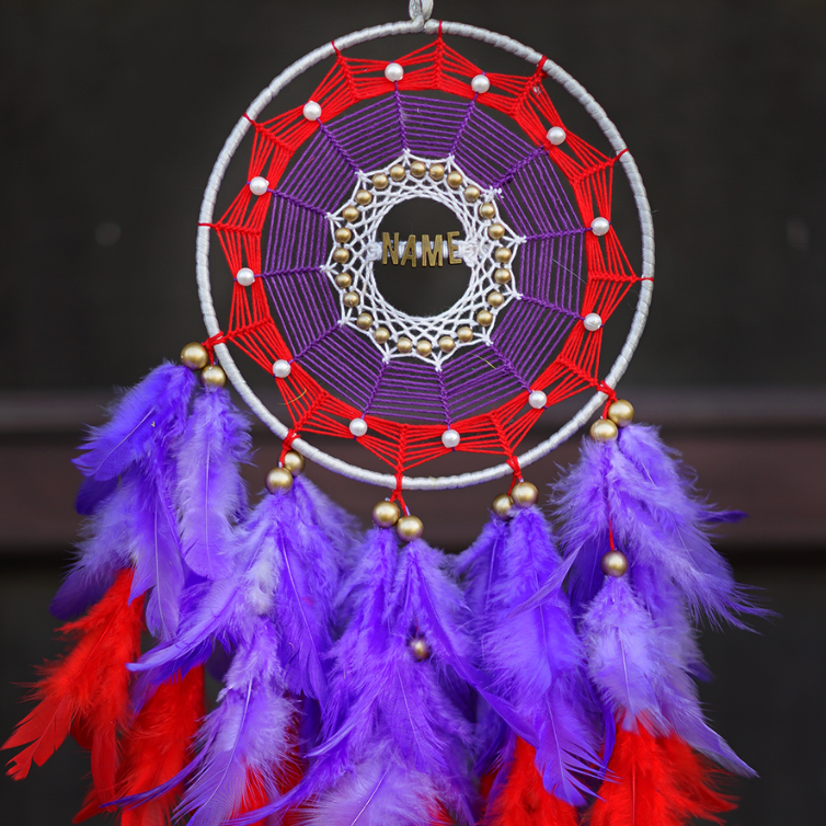 Vibrant Dreamcatcher with name