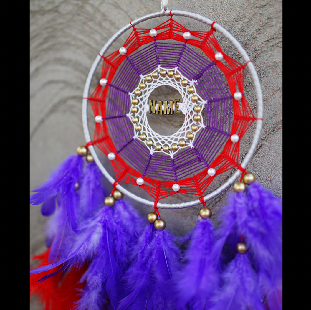 Vibrant Dreamcatcher with name