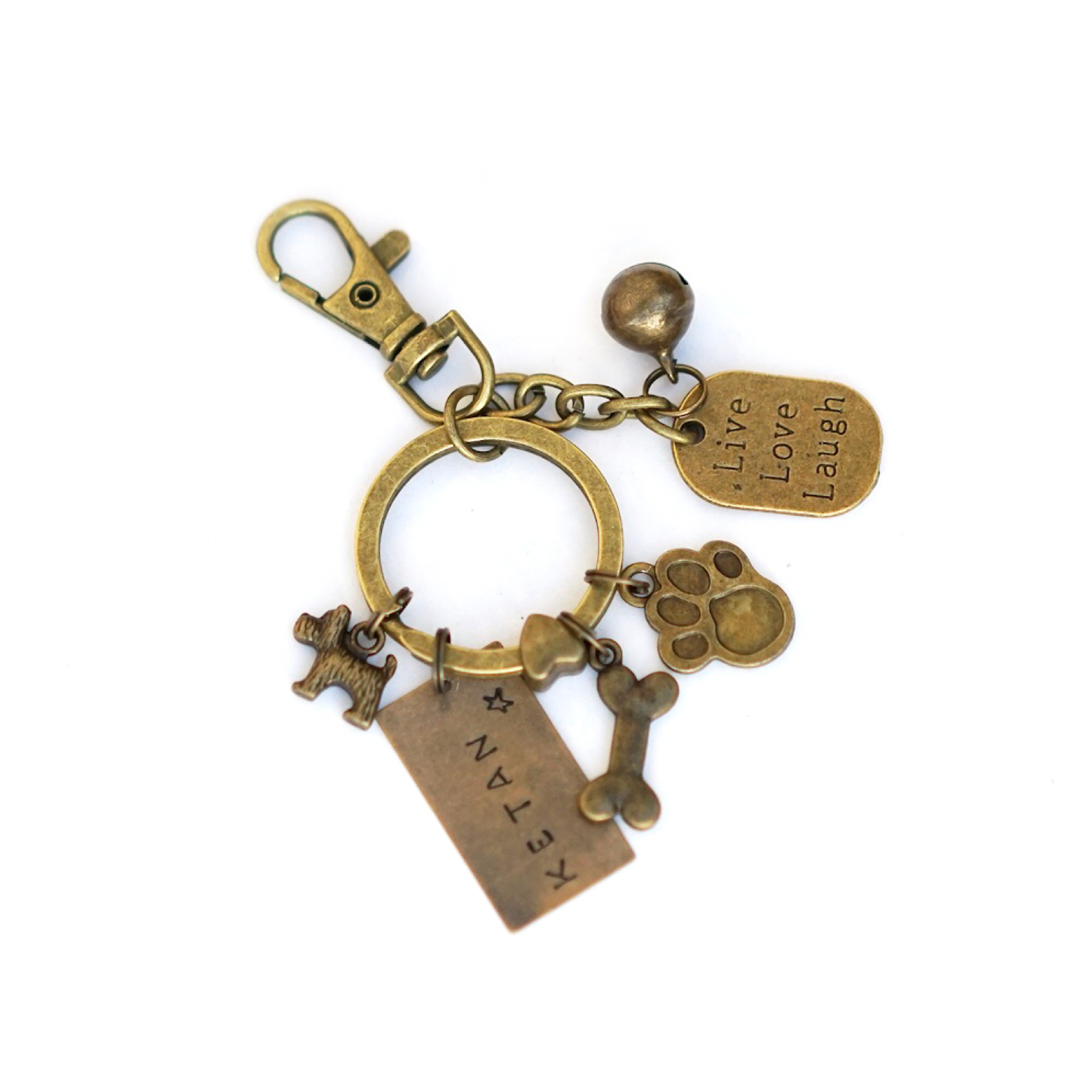 Dog lover Keychain Personalised
